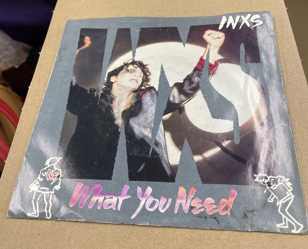 INXS What You Need/Sweet as Sin 45 RPM Picture Sleeve 1985